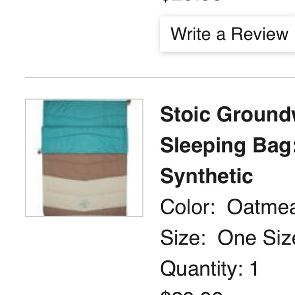 STOIC Ground Work DOUBLE sleeping bag, 1 in orange, 1 in teal🧡🩵 - Picture 4 of 15